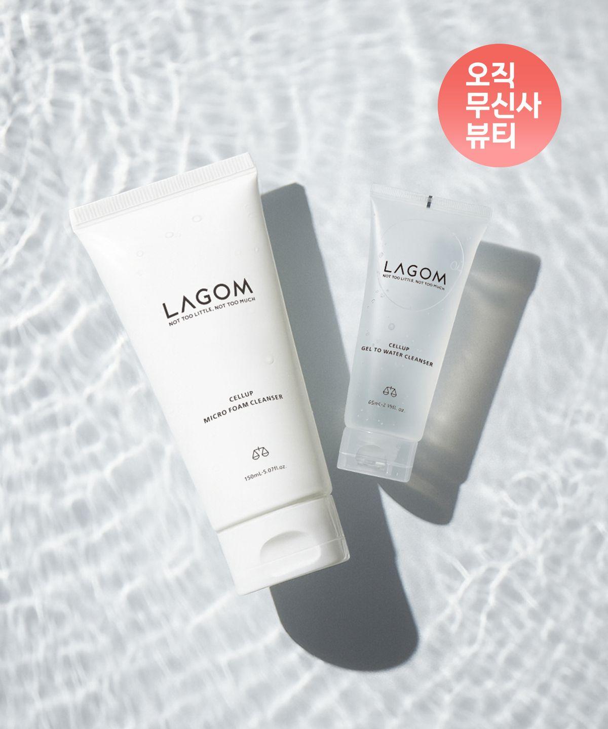 [Morning & Evening Hydration Cleanser] Micro Foam Cleanser 150ml + Gel-to-Water Cleanser 65ml