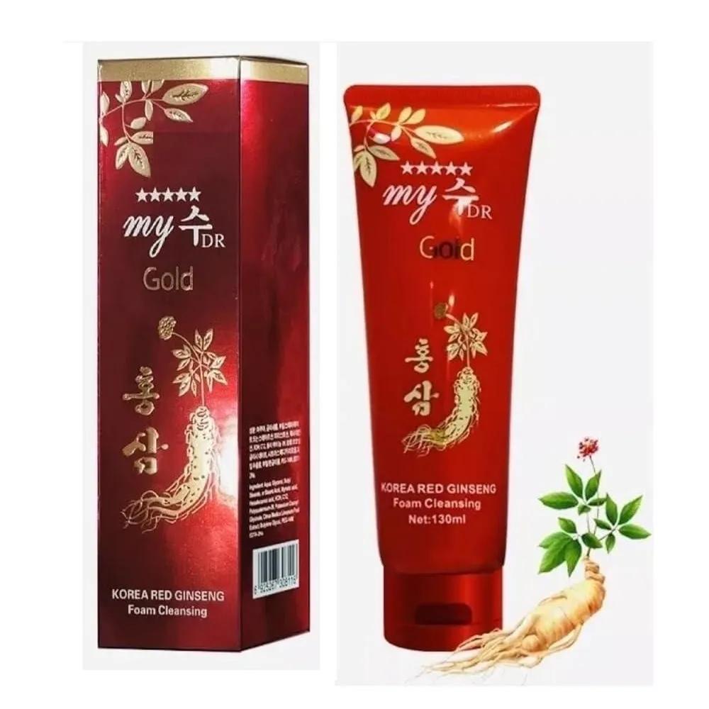 

Generic V41_KOREAN RED GINSENG Foam Cleansing 130ml removes deep sebum, dirt, and makeup from the skin surface, leaving it smooth.