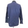 USED/Made In Japan Julien David Long Sleeve Shirt Men M Blue Navy