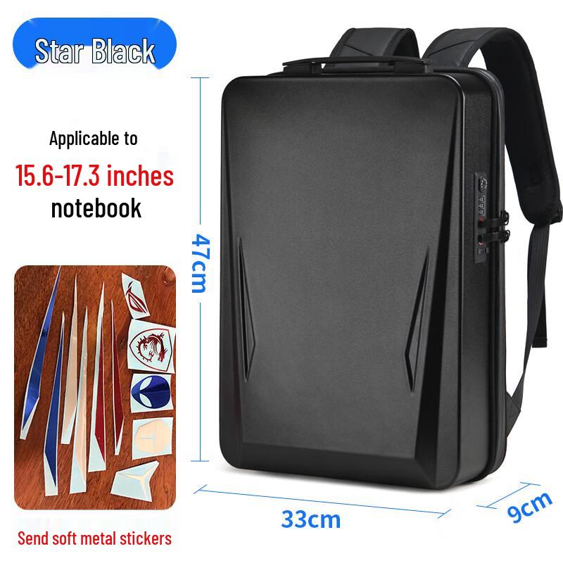 Miling Kabinu Men s Hard Shell Laptop Backpack