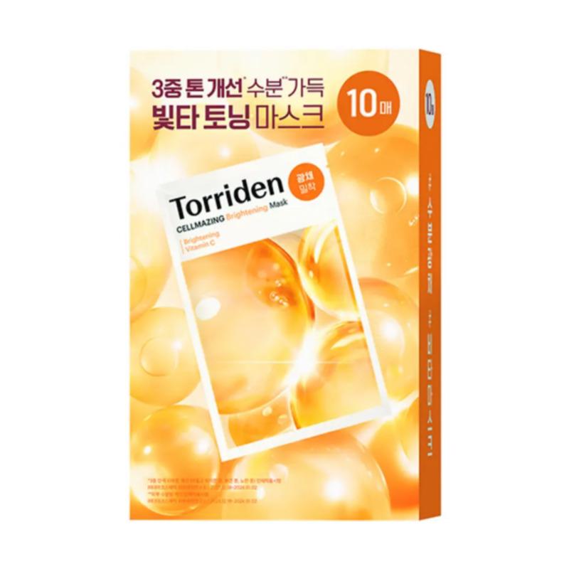 

TORRIDEN Cellmazing Vita C Brightening Mask Pack (10 Sheets)