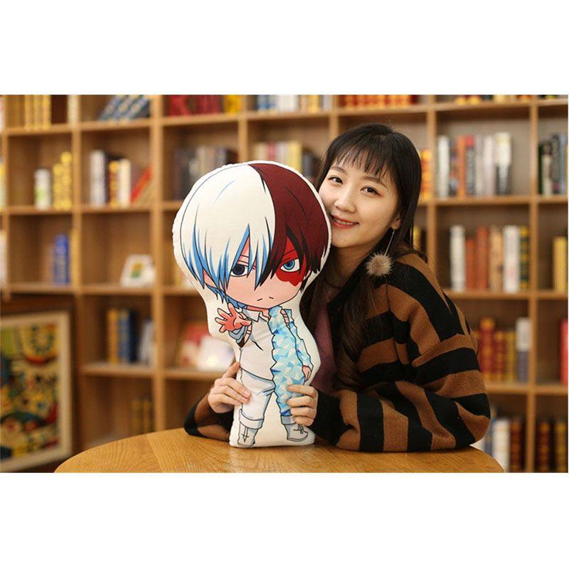 Cozy My Hero Academia Pillow Cushion Featuring Midoriya Izuku And Bakugou Katsuki Designs