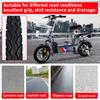 14X2.125 Tubeless Tire, 14 X 2.125 Electric Bike Tire with Angled Valve for 14 Inch Electric Folding Bike, E-Bikes and E-Scooters