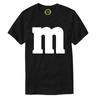 M&M TShirt Sweet Halloween Stag Do Couples Costume Funny Shirt Novelty Dress