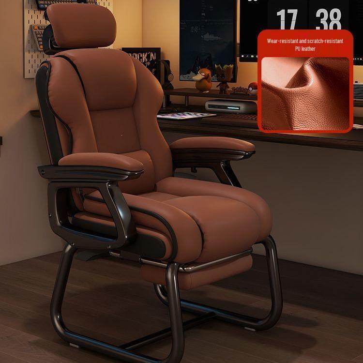 Ergonomic Reclining Computer and Office Chair for Comfortable Long Sitting