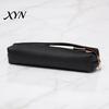 Durable Pencil Holder Minimalist PU Leather Case, Multi-Functional Stationery Storage Bag with Smooth Metal Zipper, Water Sleek & Stain Resistant Pen