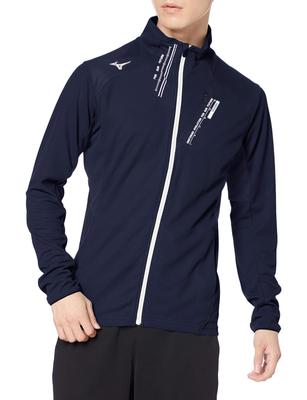 Dry Aeroflow Training Deep Size M Size Breathable Men's Jacket, 32MC0050, Navy, (Japan M), Moisture-Wicking, Quick-Drying,