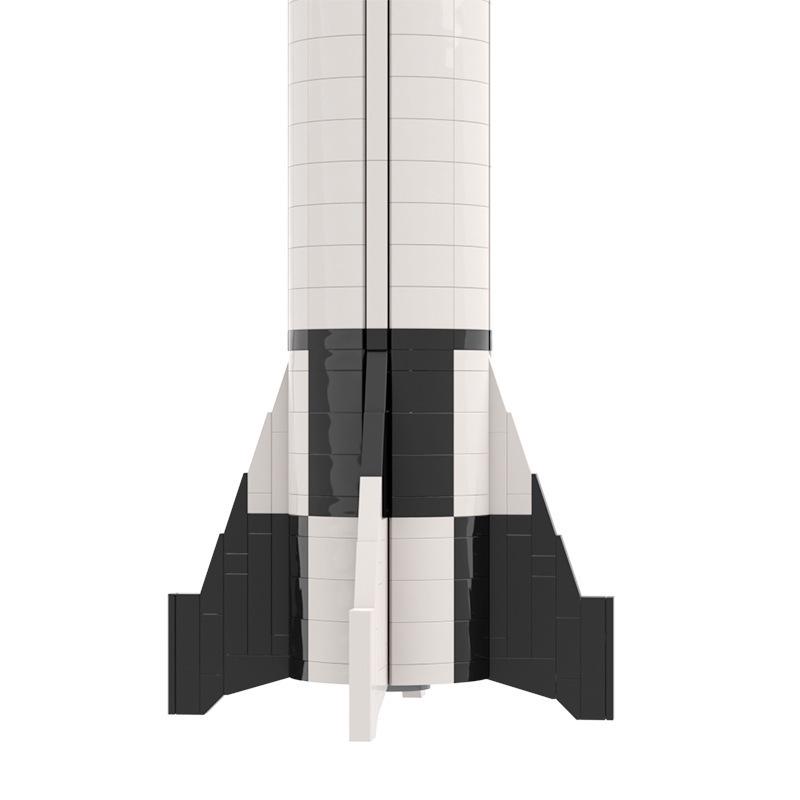 Aviation Series Mercury Redstone Launch Vehicle Building Blocks Toy