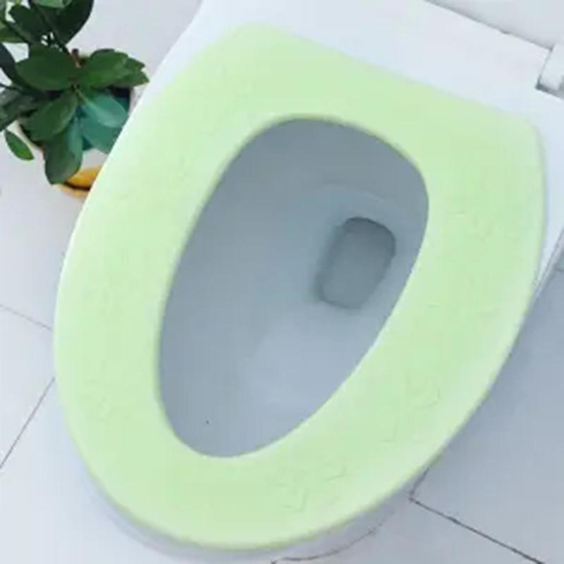 Summer Waterproof Toilet Seat Toilet Cover Home Toilet Seat Cushion Cleaning Environmental Protection Thickening Increase General Can Be Cut