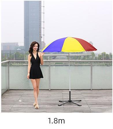 Outdoor Beach Parasol, Sun Umbrella, Large Commercial Umbrella for Shop Stalls, Waterproof and Sun-Protective Umbrella, Patio Umbrella, Canopy