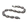 2024New Heavy-duty Rattan Pattern Bracelet, Vintage Men's Personalized Court Style, Three-dimensional Square Chain with Diamond Inlay