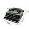 23009MOC Retro Typewriter Printing Boy Small Particle Assembled Building Block Toys
