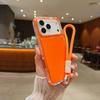 For iPhone 17 Pro Case 3 In 1 Drop-Proof PC+TPU Phone Back Cover with Wrist Strap