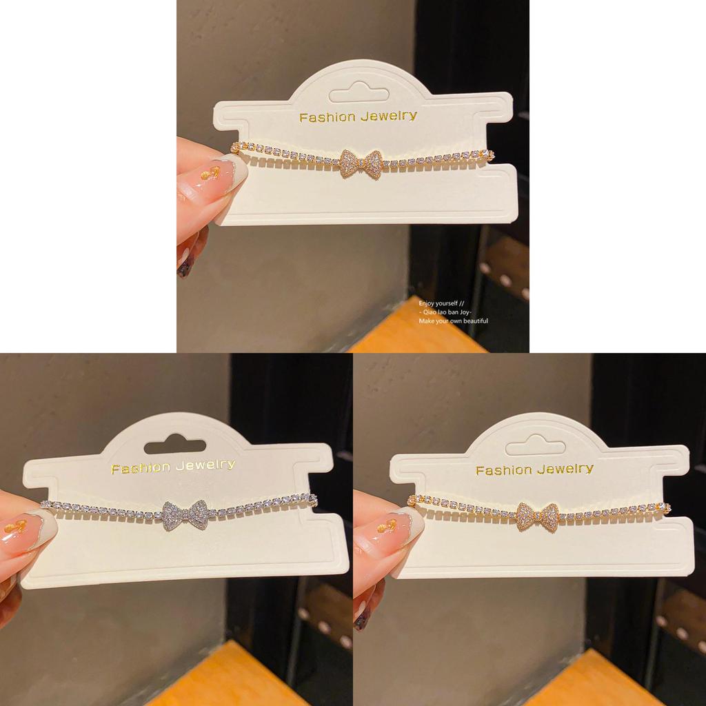 Elegant Zircon Butterfly Pendant Bracelet With Rhinestone Embellishments For Womens Fashion
