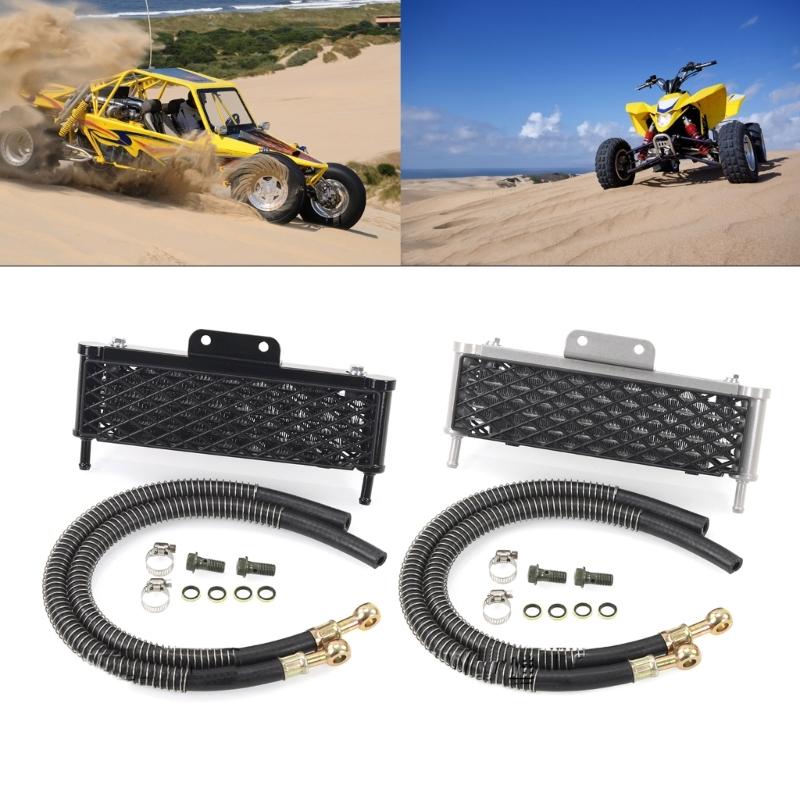 Cooling Water Tank Motorcycle Radiator Cooler for Quad ATV Dirt Pit Bike 50cc-160cc Cooling Radiator M8-M10 Interface