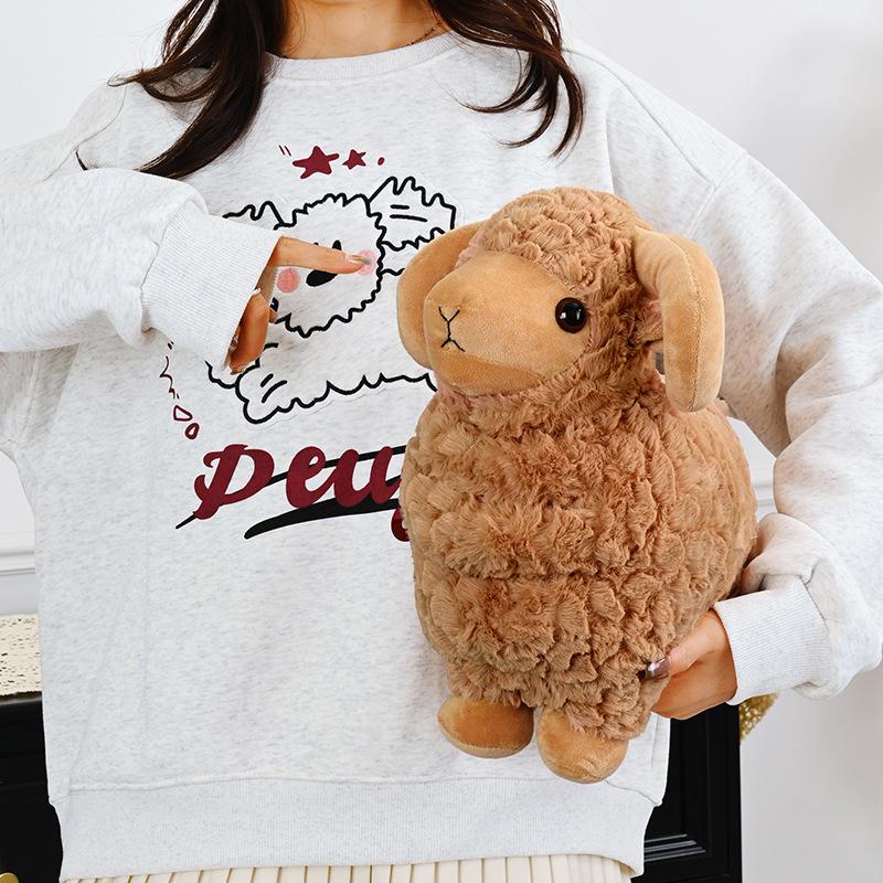 Little Lamb Plush Toy: Claw Machine Doll, Goat Pillow, Toss Gift