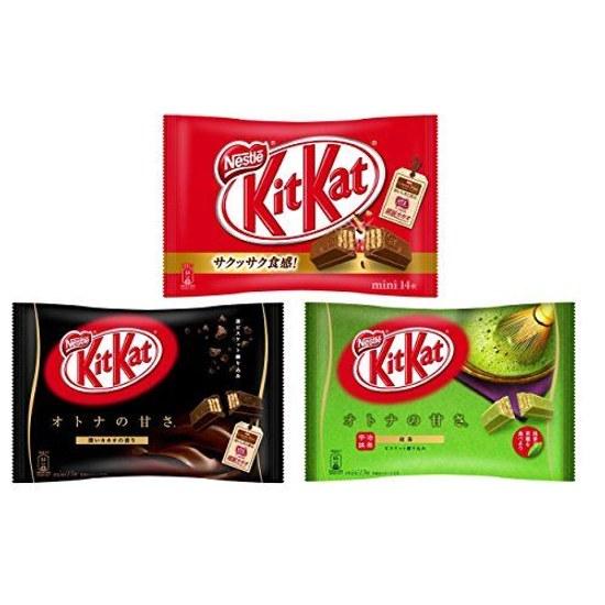 Nestle Japan KitKat Mini Popular Assortment 3 Bag Pack