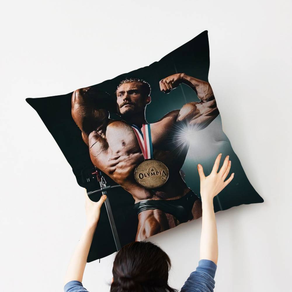 Fitness Motivation Pillow Cover for Bedroom Room and Living Room Sofa Decorative Cushion Cover