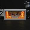 Demon Slayer 3D Light Box Led Anime Peripherals Amado Tanjirou Cartoon Multiple Colors Bedroom Table Decoration Birthday Gift