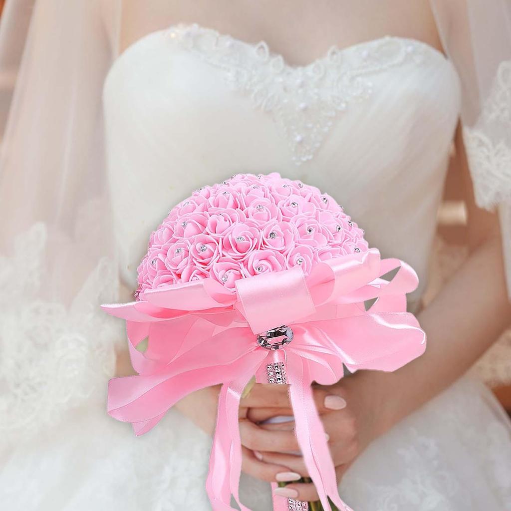 Bride Bridesmaid Wedding Bouquet Bridal Holding Wedding Bouquet for Wedding