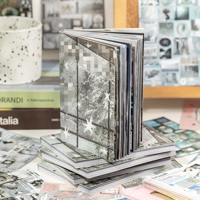 1PC Cut Film Sticker Book Mirror Tide Series Ancient Dream Nuclear Wind Element Handbook Millet Card Decoration Sticker