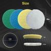 5 Pack 6 Inch Polishing Pads Heavy Duty Orbital Polishing Pads For Painted Surfaces Hook And Loop Foam Buffer Pad Set, Fits 5.5" Backing Plate