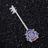 Movie Resident Evil Brooch Movie Props Raccoon City Police Detective Badge Key For Women Men Fans Jewelry Accessories Gifts