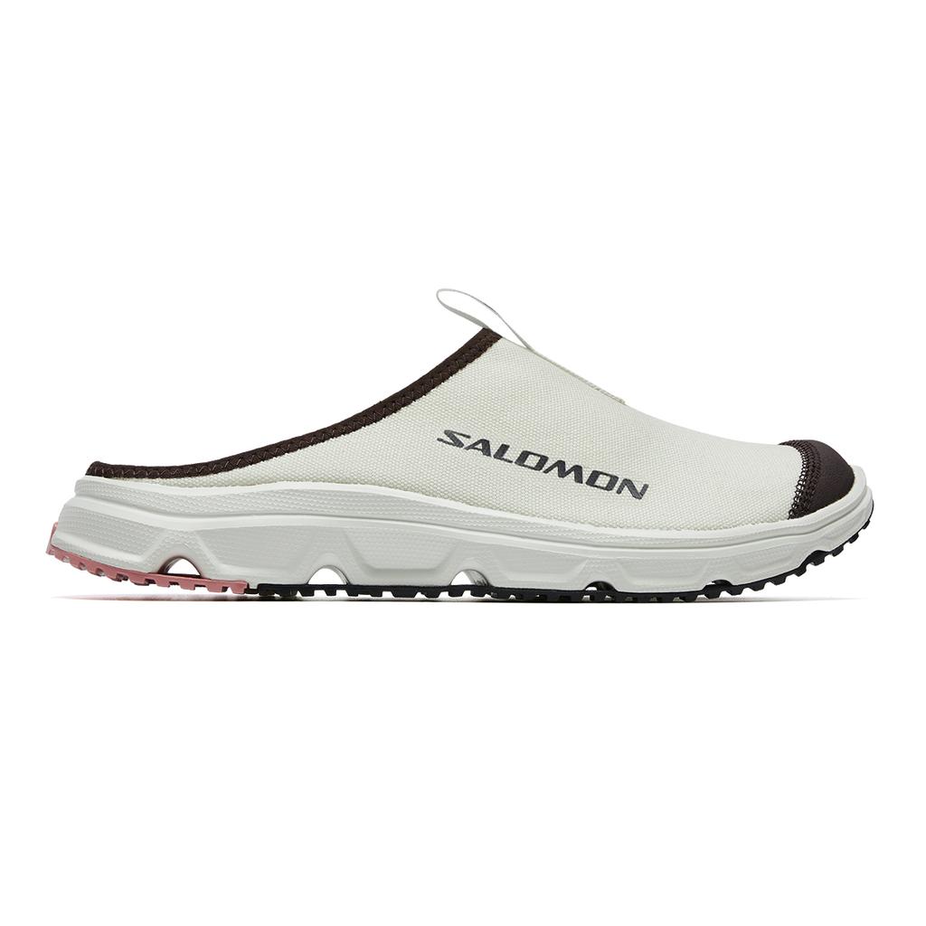 SALOMON RX Slide 3.0 Slip Resistant Quiet Closed Toe Slippers Unisex White Green 477569