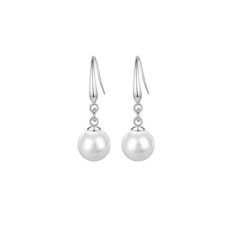 S925 Pearl Dangle & Stud Earrings - Exquisite European & American Style