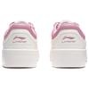 Li Ning Line 2.0 V2 Slip Resistant Abrasion Resistant Low top Skateboard Shoes Women's White Pink AGCU108-1