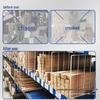 Warehouse Shelving Divider Mesh Grid Partition for Storage and Display Racks