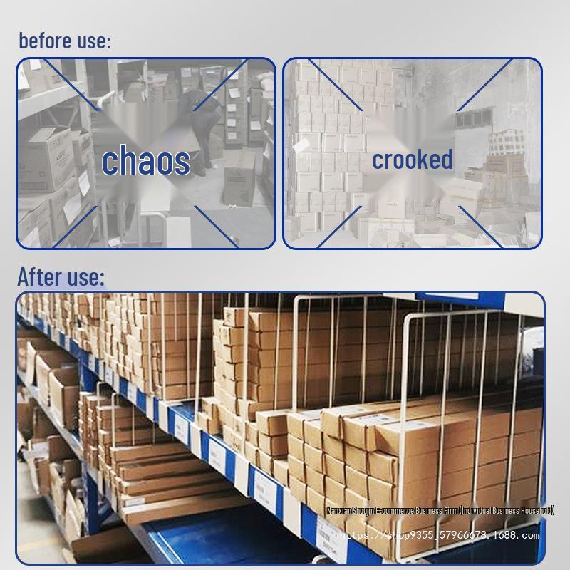 Warehouse Shelving Divider Mesh Grid Partition for Storage and Display Racks