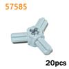 Technical Part MOC Driving Ring Axle Pin Various Styles of Technology Parts Connectors Fits For Brick Playset Block Bricks Toys  Playsetss