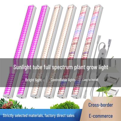 Vollspektrum LED Pflanzenlampe für Sämlinge, Blumen, Gemüse und Sukkulenten