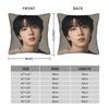 Korean Kpop Style Jinjinjin Cool Boy Pillow Case Comfy Pillow Cover For Couch Sofa Bedroom Novelty Cushion Cover