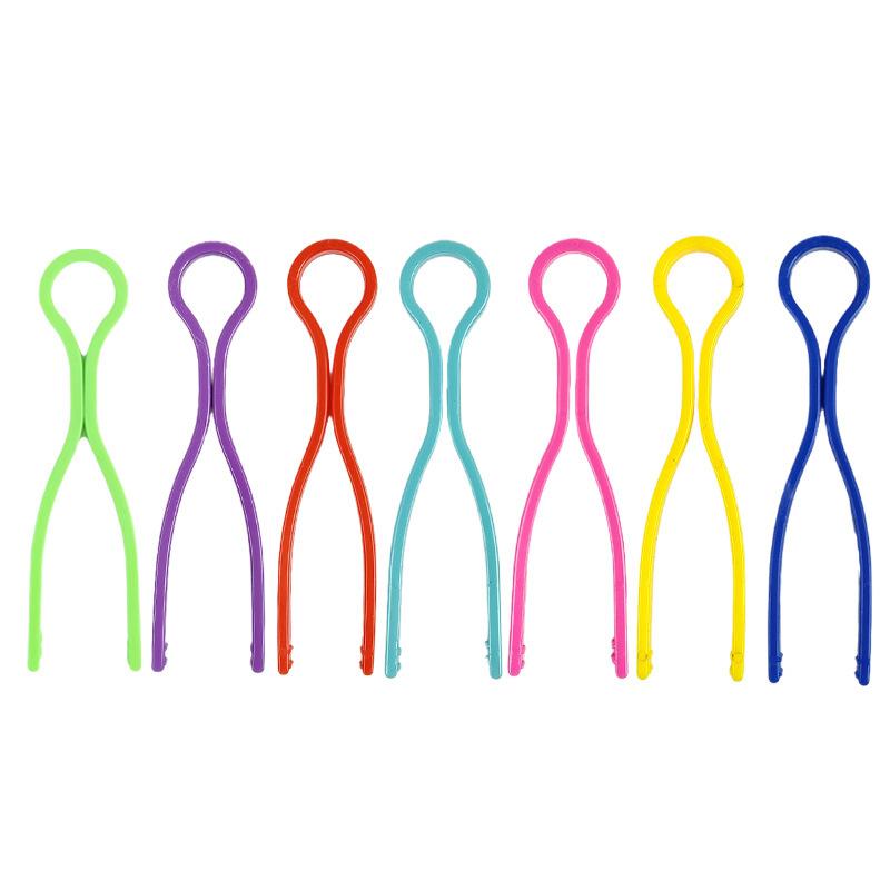 

10 шт./набор Пластиковый зажим для шпули, Зажим для лески, Зажим для лески шпули для предотвращения соскальзывания нити