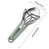 Watermelon Cutter Slicer Tool Manual Fruit Mango Corer Stainless Steel Kitchen Gadgets for Avocado Kiwi Cantaloupe Salad