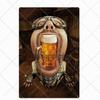 Beer Vintage Metal Tin Signs Bar Poster Pub Club Cafe Wall Decoration Retro Plaque Home Decor 20*30cm