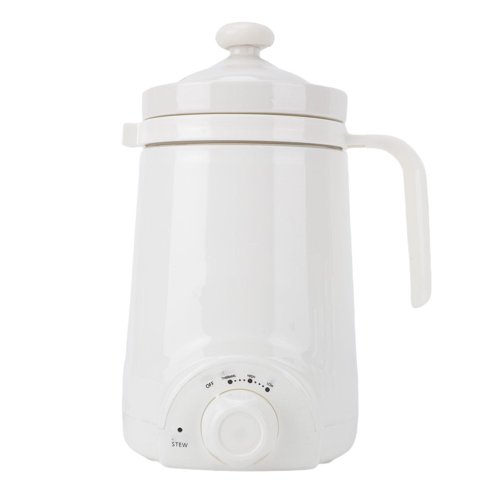 

Электрическая кружка для тушения 500 мл 70 Вт Портативная керамическая кружка для супа, каши, здоровья с ложкой для общежития