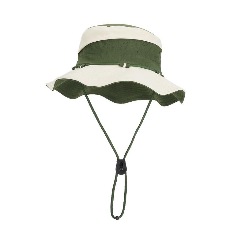 Summer Mens Outdoor Wide Brim Fishing Hat With Breathable Polyester Sun Protection For Casual Wear