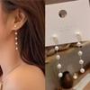 High-end Purple Golden Foil Crystal Ball Earrings For Women Fashionable Personalized Daily Accessory Party Jewelry Birthday Gift