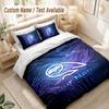 Custom Name Bedding Set 3 PiecesSheffield Wednesday FC Print Duvet Cover + 2 Pillowcases Soft Bed Decor