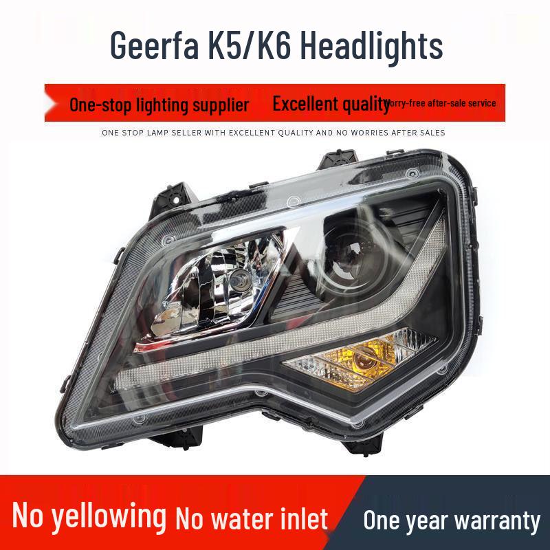 JAC Gallop K5 LED Headlight Assembly for K5L, K5W, K5X Models Premium Bulbs Left