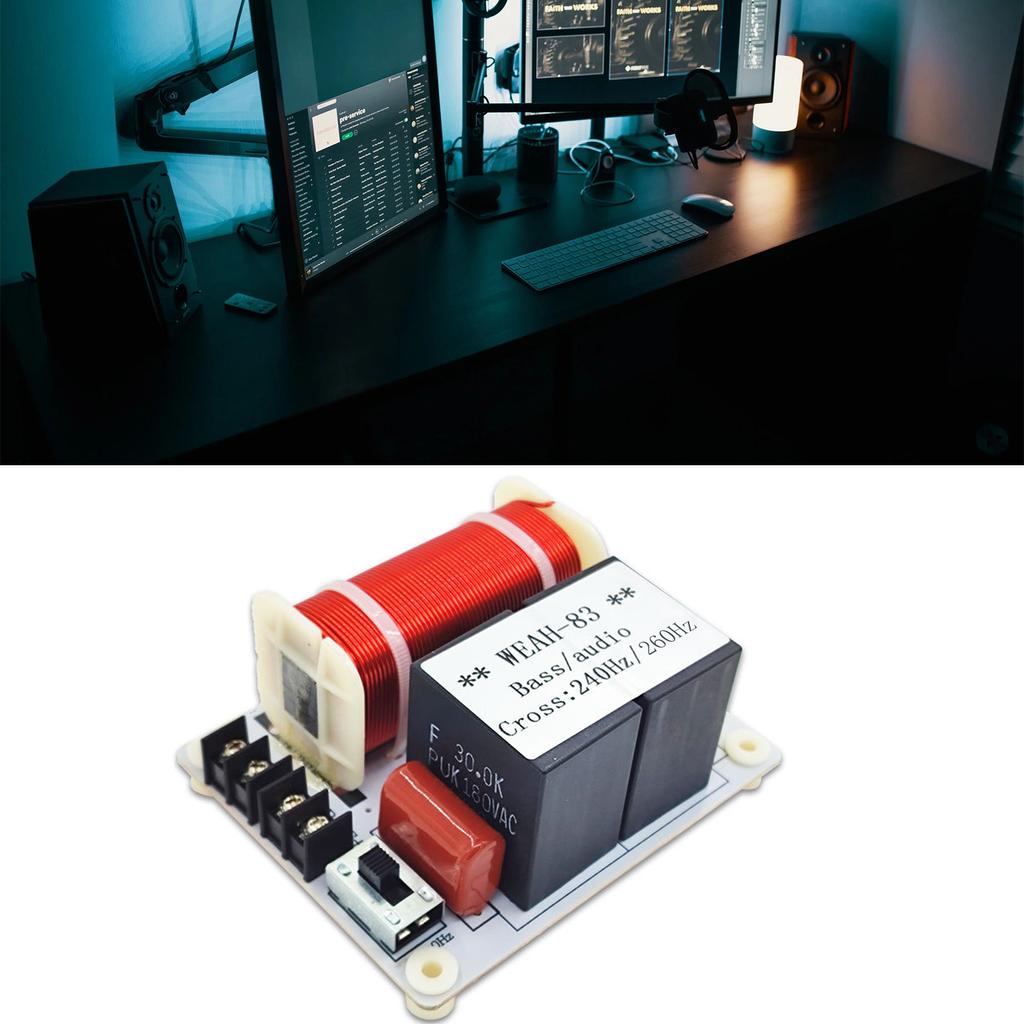 Audio Speaker Frequency Divider Module Pure Bass Hi-Fi Audio Crossover Filter Distributor Board for DIY Speaker