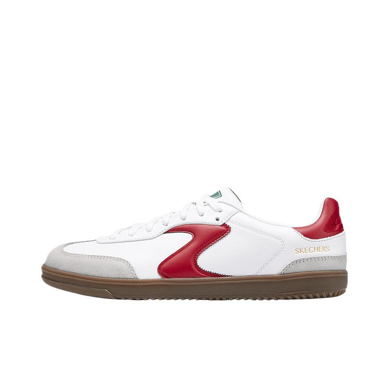 Skechers Hotshot Low Top Retro Training Shoes Comfortable Simple Versatile Durable Men sneakers White 254150W-WRD 39.5