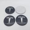 SGJPH1 19+1pcs 56mm 60mm 65mm For Tesla Model 3 Model Y Car emblem Wheel hub Center Cap Badge covers Decals Styling accessories