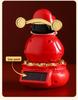 2026 Solar-Powered God of Wealth Shaking Head Ornament – Car, Office, Home Gift for Attracting Wealth