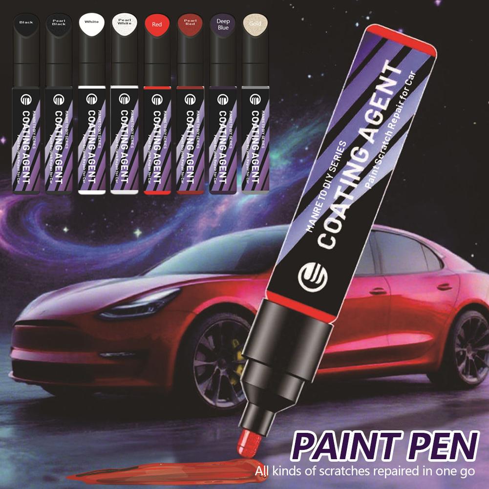 1pcs White Black Universal Starry Sky Gray Special Colorful Paint Pen Car Body Scratch Repair Paint Care Pen