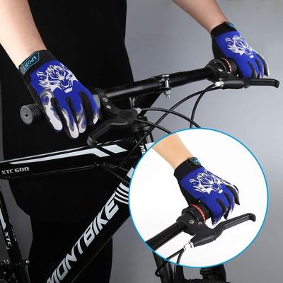 Winter Sports Fishing Full Finger Bike Gloves Kids Cycling Gloves Children Sport Gloves Non-Slip