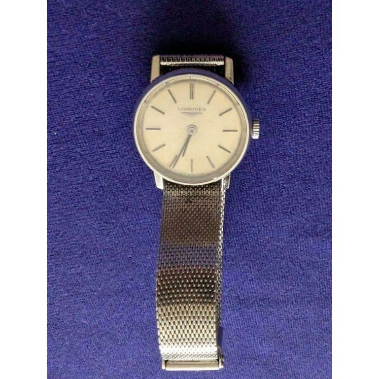 Used 817LONGINES Manual winding clock working antique sapphire glass